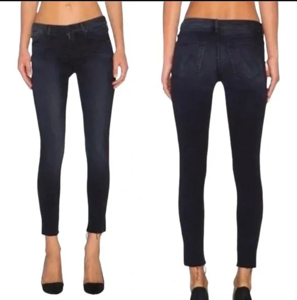 EUC Mother Denim Looker Ankle Fray - 24 waist
